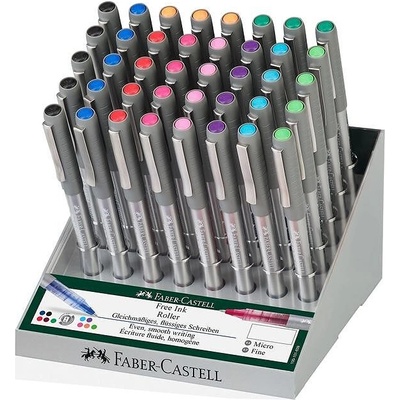 Faber-Castell Ролер Free Ink, 0.7 mm, 40 броя в дисплей (1005180143)