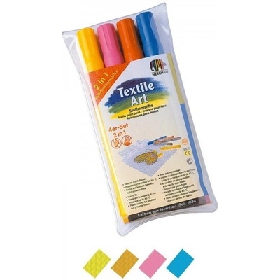 Nerchau Fixky na svetlý textil, 4 ks