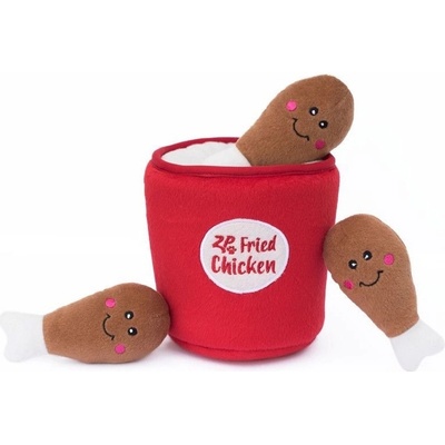 ZippyPaws Burrow kyblík smaženého kuřete 14 cm