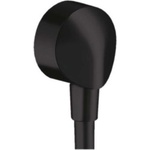 Hansgrohe Fixfit - Коляно за душ E без възвратен клапан, черен мат 27454670 (27454670)