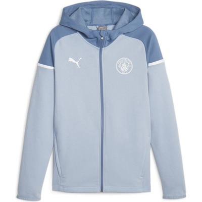 PUMA Мъжки суичър Puma Mcfc Casuals Hooded Jkt Hoody Mens - Blue Wash