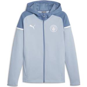 PUMA Мъжки суичър Puma Mcfc Casuals Hooded Jkt Hoody Mens - Blue Wash