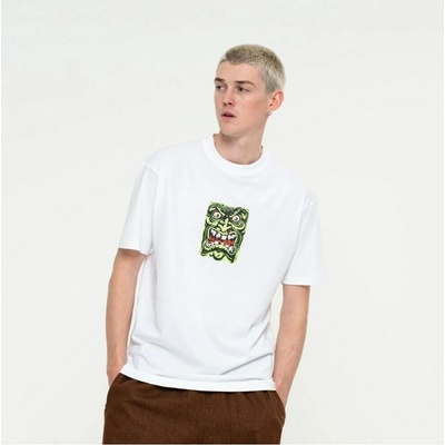 Santa Cruz Roskopp Face Front T-Shirt White