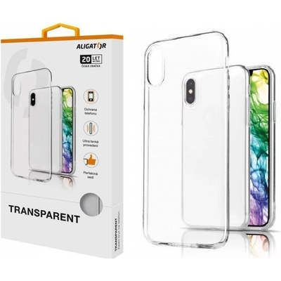 Pouzdro ALIGATOR TRANSPARENT Realme C3 – Zboží Živě