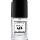 Catrice Power gel 2in1 Base & Top Coat podkladový a krycí lak na nechty 10 ml