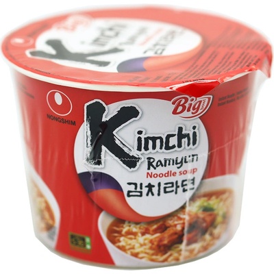 NONGSHIM KIMCHI RAMYUN Cup instantná rezancová polievka 16 x 112 g