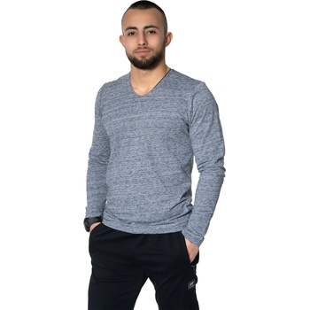 S-line БЛУЗА fleece Черен меланж xl