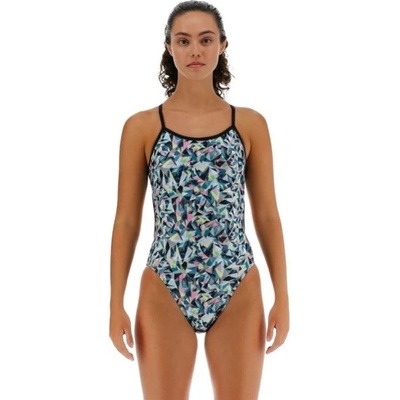 TYR durafast elite crosscut tieback prismbreak black/multi 3xs - uk26