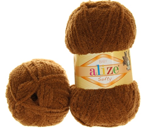 Alize Softy hnědá 321