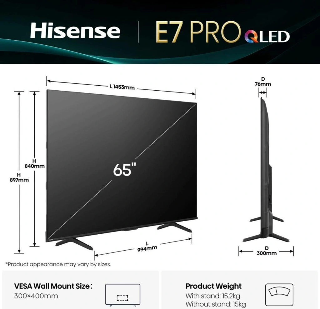 Hisense 65E77Q PRO