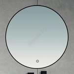 Brilagi Brilagi-LED Огледало за баня NOVARA LED/19W/230V, 60 см, черно, IP44, CRI 90, с възможност за димиране (димер) + CCT (регулируема цветна температура) (BG3910)