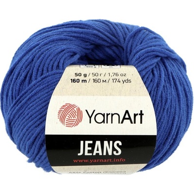 YarnArt Jeans 47 kráľovská modrá