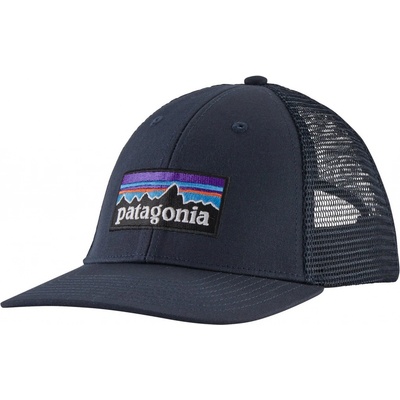 Patagonia Kšiltovky P-6 LOGO LOPRO TRUCKER HAT Modrá