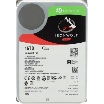 Seagate IronWolf Pro 16TB, ST16000NE000