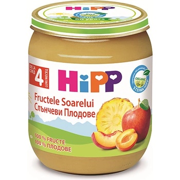 Image 1 of HiPP Био Пюре HiPP Плодов десерт 125 гр. - 4+ месеца