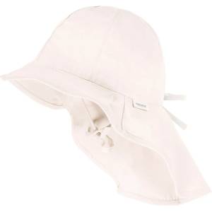 maximo Детска шапка с козирка maximo Kid's Mini Girl Flapper with Bow Cap - Wollweiß - размер 55 cm (904-0113-0215)