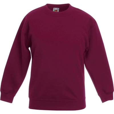 Fruit of the Loom F.O.L. Classic Kids Set-In Sweat burgundy