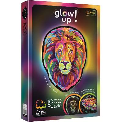 Trefl Светещ пъзел Trefl от 1000 части - Лъв (93194)
