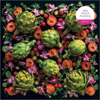 Image 1 of Galison - Puzzle Artichoke Floral - 500 piese