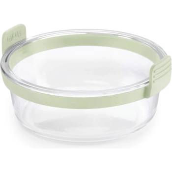 Lékué Форма за печене във фритюрник с горещ въздух Lekue 1010160, 20.5x19.5x10 см, Стъкло, Противоплъзгащи дръжки, -20/+220°C, Лесно почистване, Зелен (1010160)