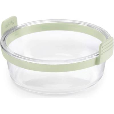 Lékué Форма за печене във фритюрник с горещ въздух Lekue 1010160, 20.5x19.5x10 см, Стъкло, Противоплъзгащи дръжки, -20/+220°C, Лесно почистване, Зелен (1010160)