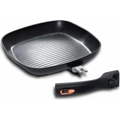 BerlingerHaus Grilovací pánev Metallic Line granitová 28 cm