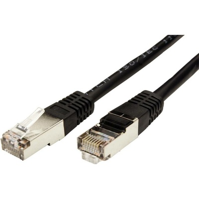 XtendLan PK_5FTP010black Cat 5e, FTP, 1m, černý
