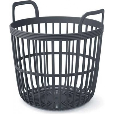 Prosperplast Koš s uchy ZOE BASCET antracit 36,4cm