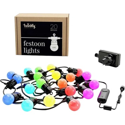 Twinkly Festoon LED světelný řetěz 10 m multicolor TWF020STP-BEU
