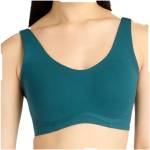New Balance Дамски спортен сутиен New Balance Women's RC Bra Sports bra - Medusa Green (114-3898-0517)