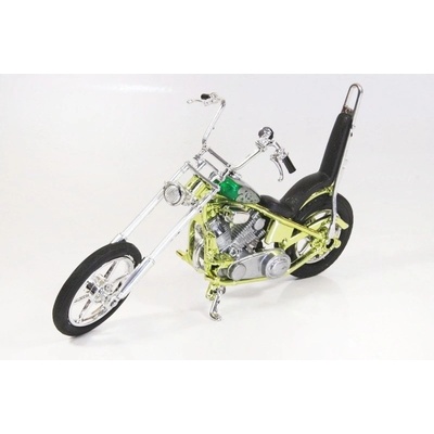 Mondo Motors Motorka Chopper zelený model 1:18