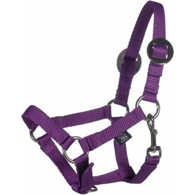 Ohlávka s vodítkem HKM Hobby Horse Basic olivová