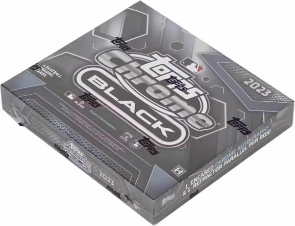 Topps 2023 Chrome Black Baseball Hobby Box od 4 499 Kč - Heureka.cz