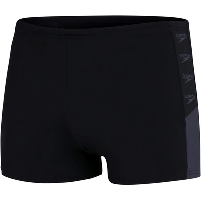 Speedo Мъжки къси панталони Speedo BM Logo Aquashorts Mens - Black/Grey