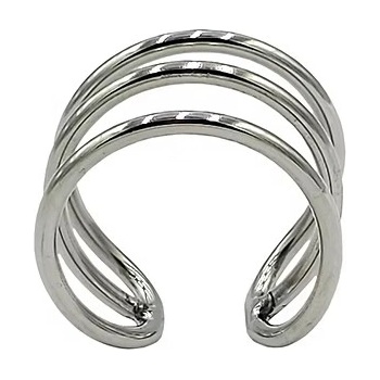 ostatní ROUGE Stainless Steel Triple Wire Glans Ring