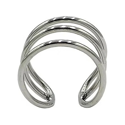 ostatní ROUGE Stainless Steel Triple Wire Glans Ring