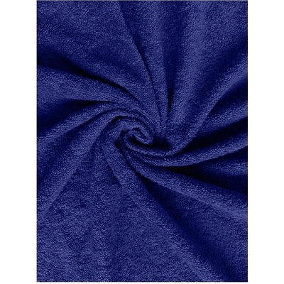 Chanar Prostěradlo Froté Lux tmavě modré 180x200