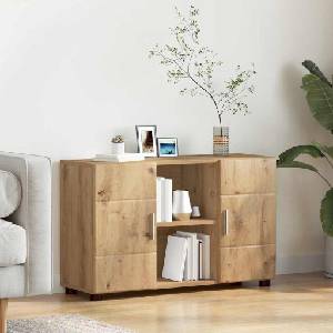 vidaXL Служебен шкаф FLORIN 88, 5 x 30, 5 x 55, 5 см Дъб (880300)
