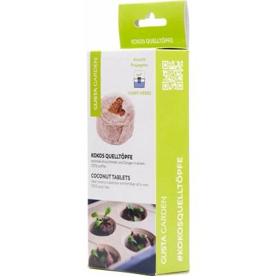 Gusta Garden HARRY HERBS Kokosové startovací tablety 16 ks (GG-600308)