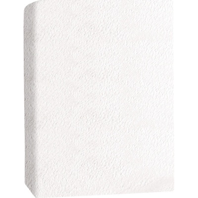 Brotex Prestieradlo mikroflanel biele 180x200