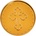 Macoins gold Златен медал Света Екатерина
