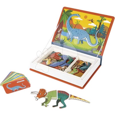 Janod magnetická kniha Dinosaury