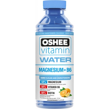 OSHEE vit voda Magnesium+B6 Zero 0,55 l