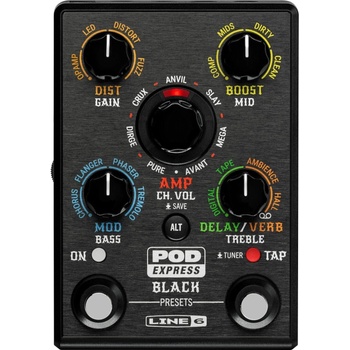 Line6 Pod Express Black Мултиефект за китара (PODEXPRESSBK)