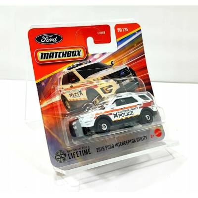 Matchbox Ford Interceptor, rok výroby 2016, utilita