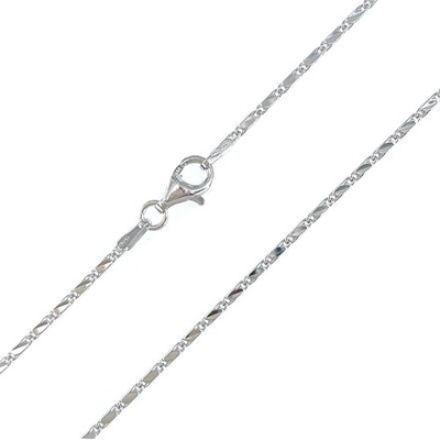 Infinity Silver Stříbrný řetízek snail lesklý ELRQ04050