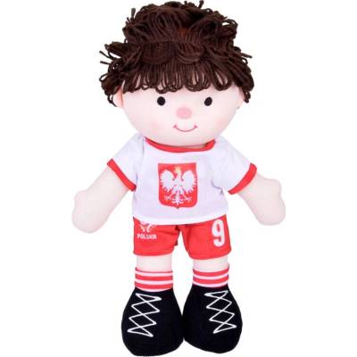 JOKOMISIADA Handrová bábika futbalista v poľskom drese