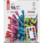 EMOS d5aa01 - Коледна светлина, 96 led крушки, mf, cherry, rem, rgb, 64 програми (d5aa01)