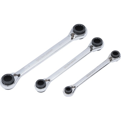 BGS Diy Sada račňových očkových kľúčov 4 v 1 8 x 9 - 18 x 19 mm BGS 6837