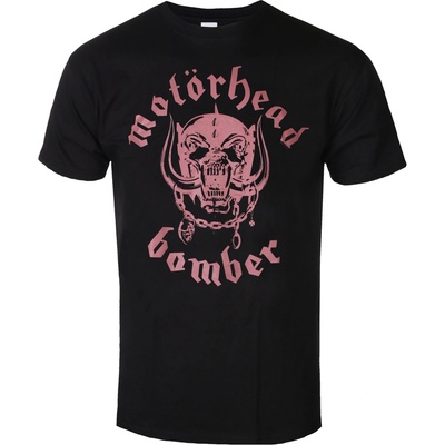 ROCK OFF Мъжка тениска Motörhead - Bomber Lyric - ROCK OFF - MHEADTEE92MB